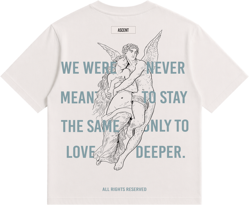 AGAPE - OVERSIZE T-SHIRT, espalda